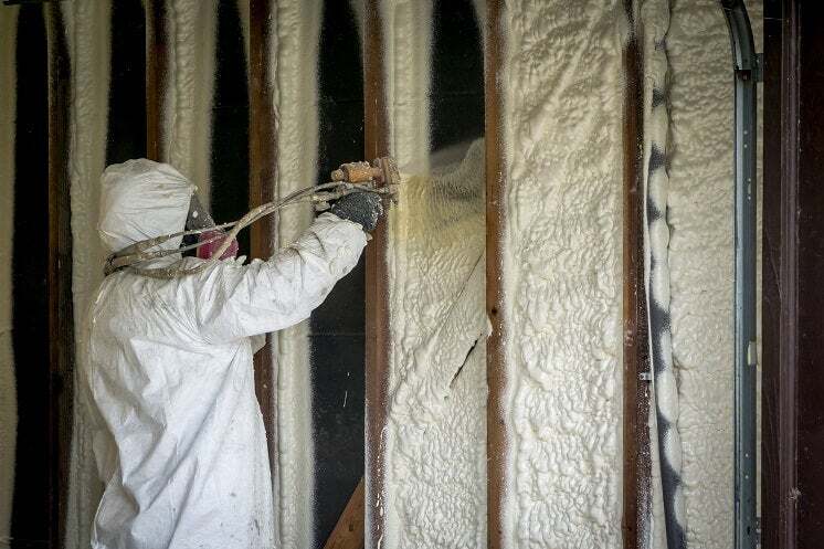 Home for Spray Foam Insulation Installation